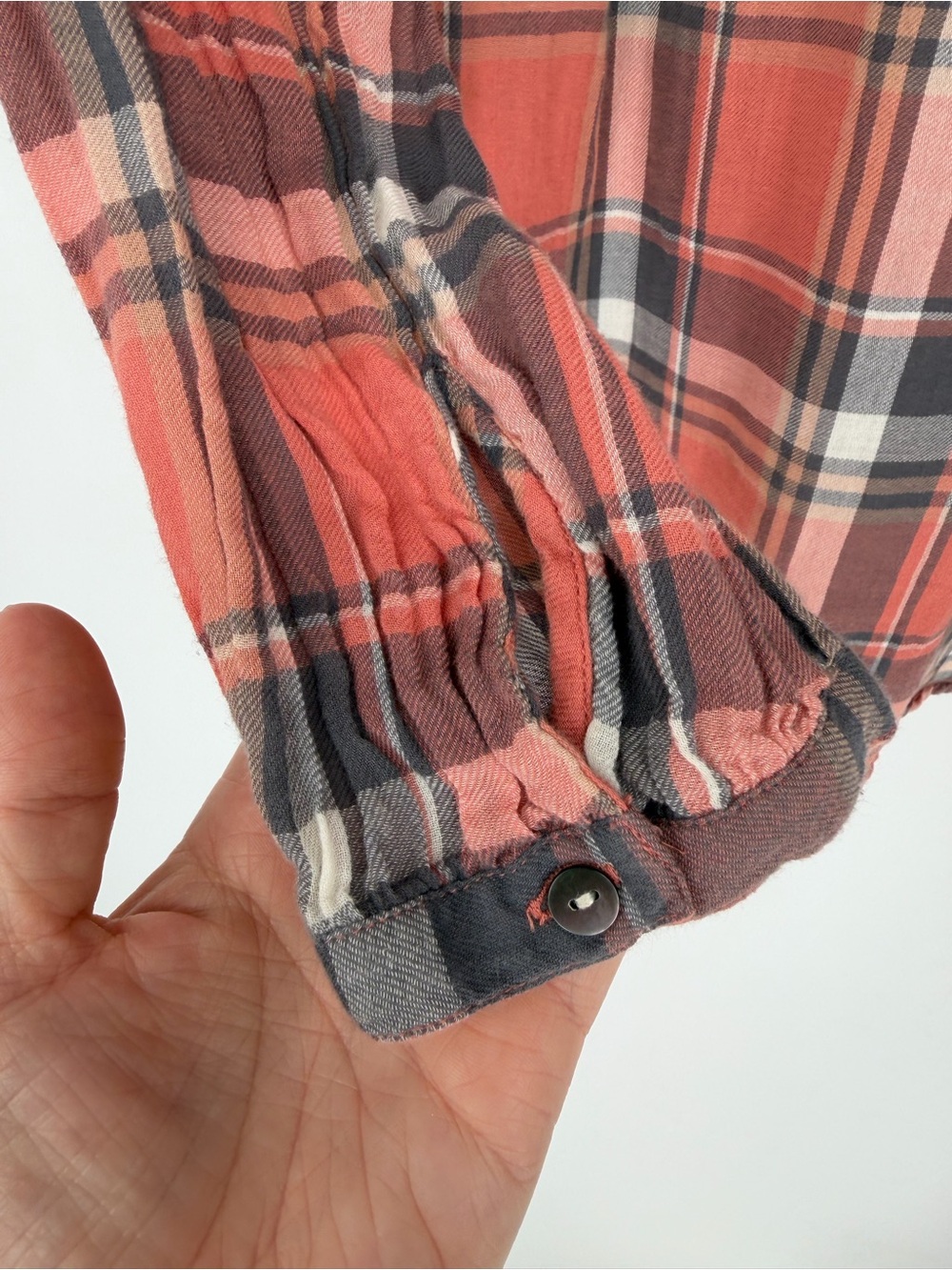 Lucky Brand Plaid Flannel Shirt - Picture 3 of 6
